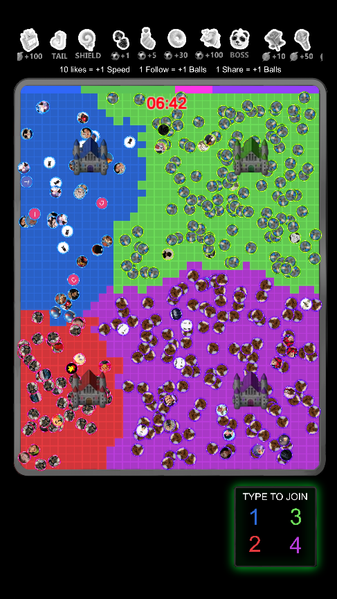 Jeu de strat�gie Territory War Mode sombre